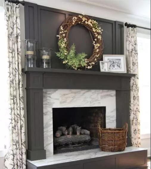 Mantel Fireplace Marble