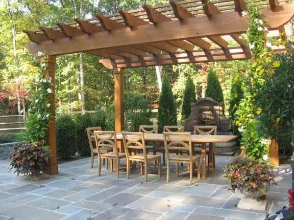 Modern Wooden Pergola Designs At the Centre of Your Home