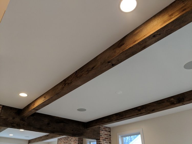 Custom Wood Ceiling Beams Nj Decorative Hollow Wood