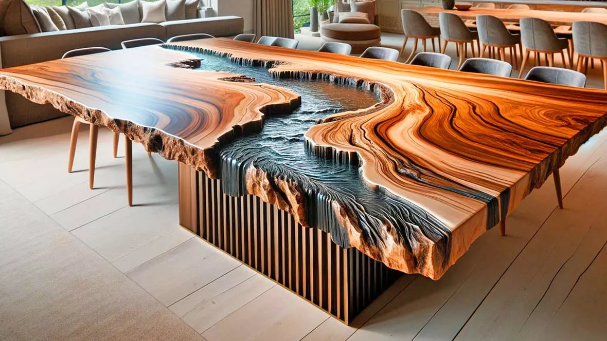You are currently viewing The Impact of New Jersey’s Natural Epoxy Resin River Table Designs