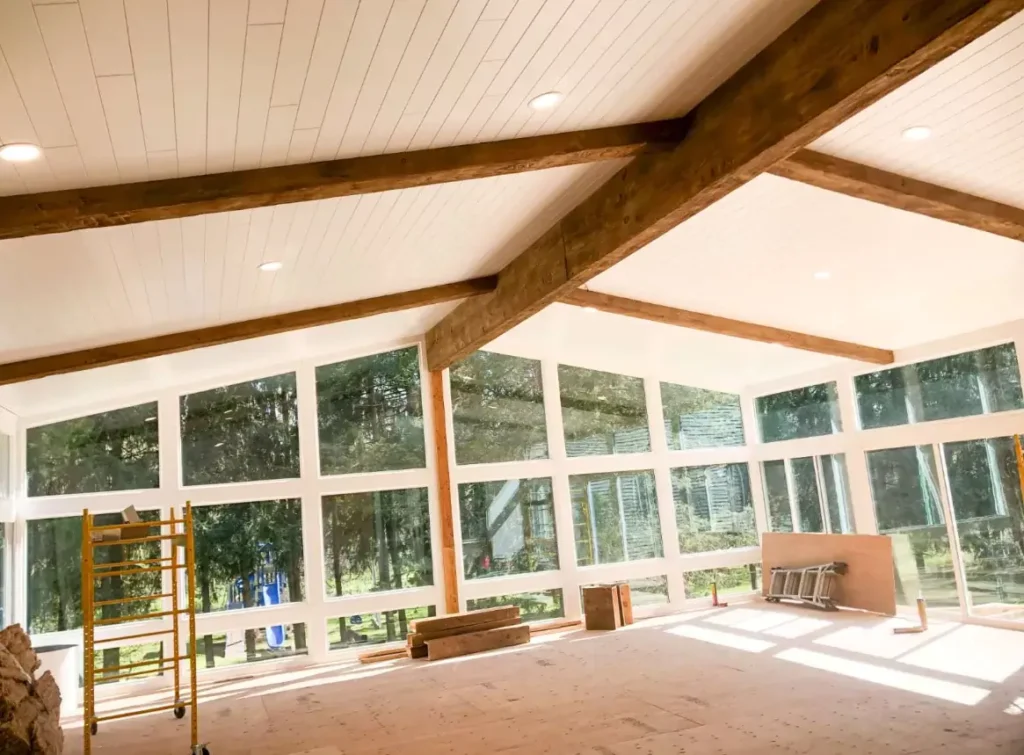 rustic-wood-ceiling-beams